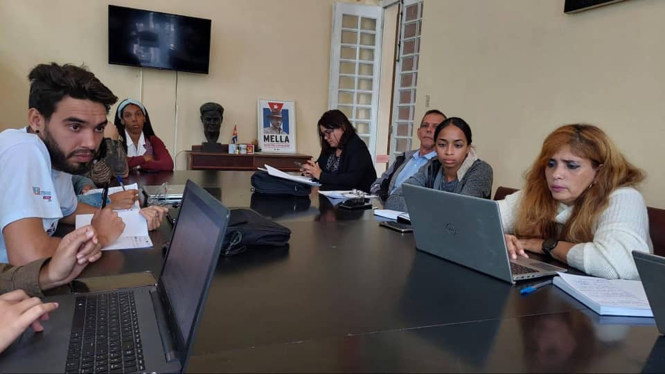 Analizaron Etecsa y la FEU acceso al Plan sectorial Analizaron Etecsa y la FEU acceso al Plan sectorial