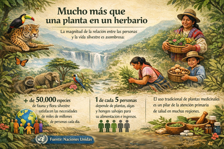 Infografia sobre plantas medicinales