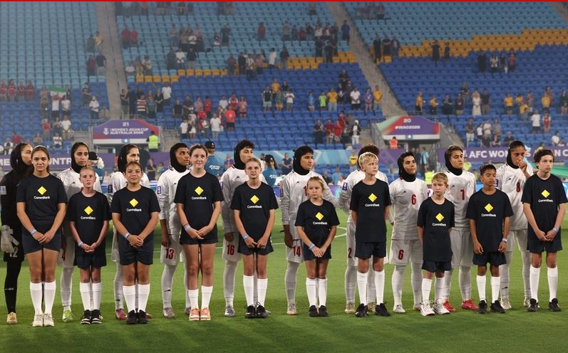 Selección femenina de Irán.