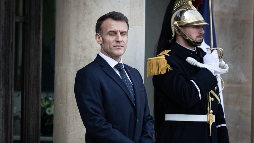 Emmanuel Macron, presidente de Francia