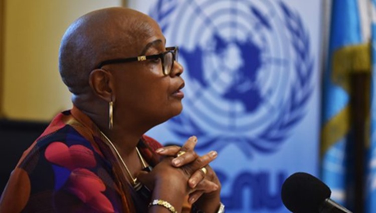 La presidenta de la Asociación Cubana de Naciones Unidas (ACNU), Norma Goicochea Estenoz.