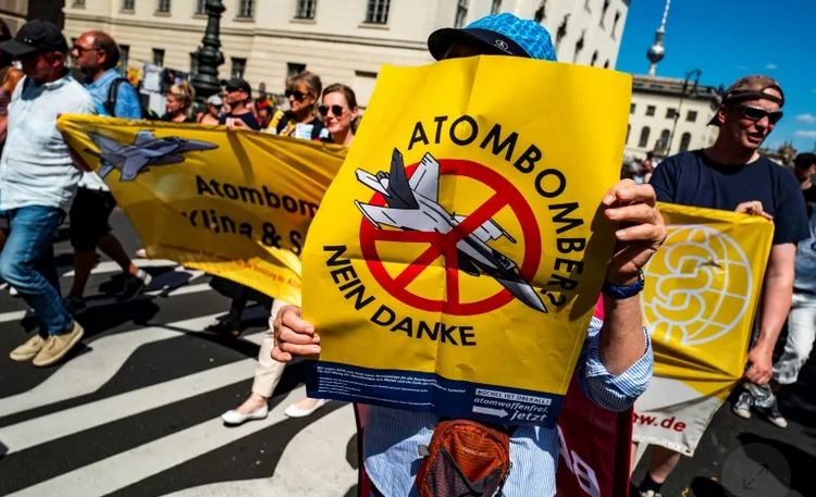 Protesta contra las armas nucleares