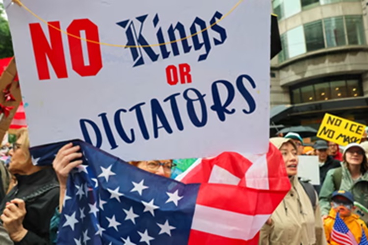 Protesta en EE.UU. contra Trump