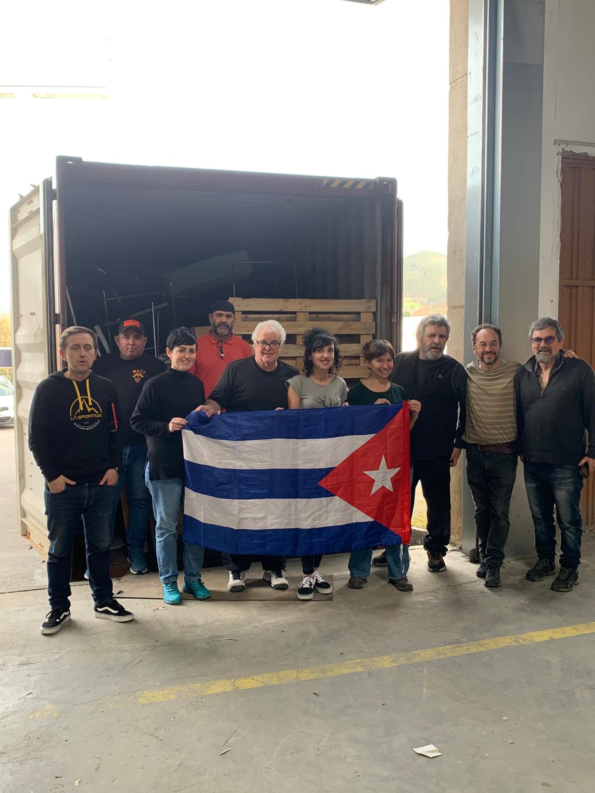 Donación desde España para Cuba.