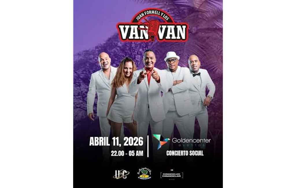 Cartel Concierto Los Van Van
