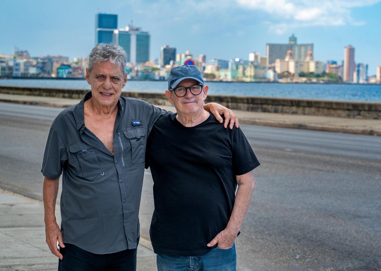 Chico Buarque y Silvio Rodríguez en La Habana Chico Buarque y Silvio Rodríguez en La Habana