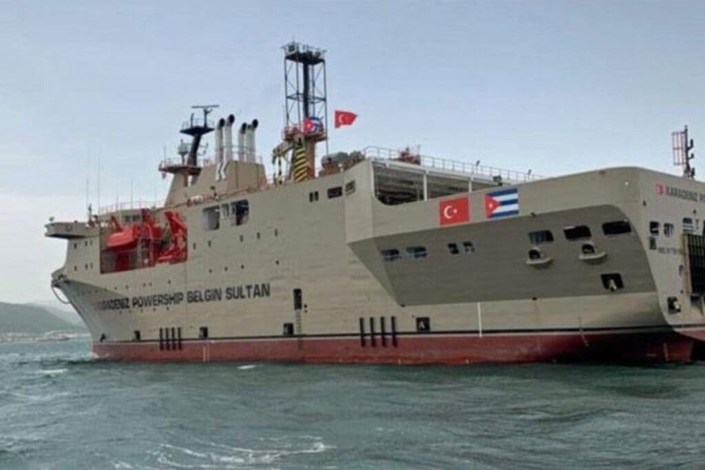 Patana turca en Cuba