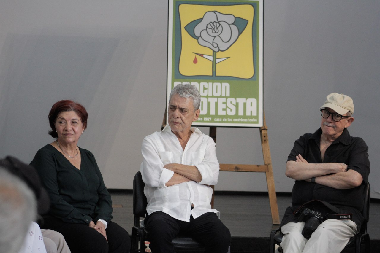 Chico Buarque regresa a Casa de las Américas. Foto: ACN Chico Buarque regresa a Casa de las Américas. Foto: ACN