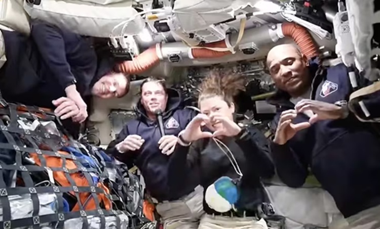 Tripulantes de la Misión Espacial Artemis II