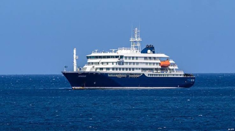 El crucero MV Hondius