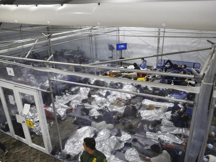 métodos infrahumanos de autoridad migratoria de EEUU