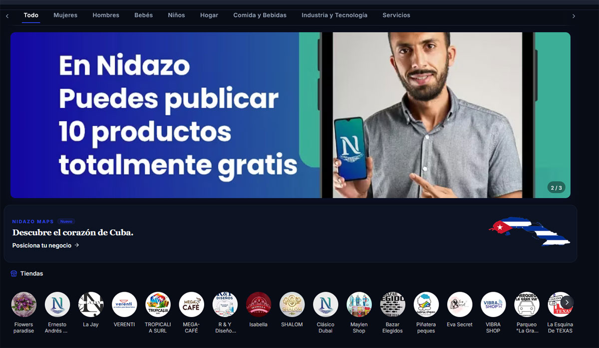 Crece Nidazo, nueva plataforma de comercio electrónico
