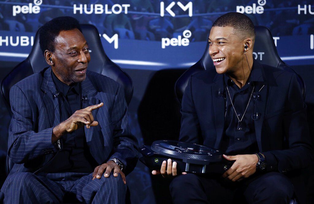 Football legend Pele meets rising star Mbappe in Paris | Cuba Si