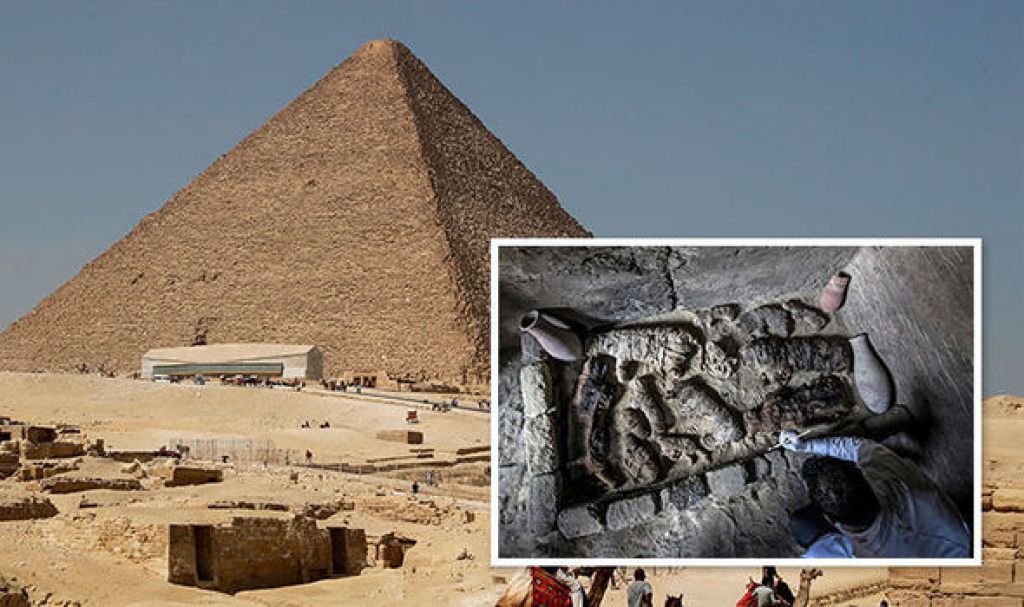 Egypt: New discovery of ancient mummified creatures found near Pyramid ...