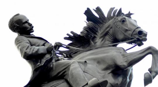 escultura de la muerte de Martí