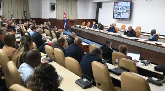 Evaluó Consejo de Ministros acciones inmediatas a implementar para enfrentar el desabastecimiento de combustibles.