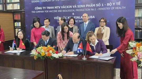 Cuba and Vietnam sign technology transfer agreement