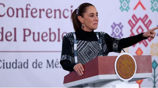 Claudia Sheinbaum, presidenta de México.