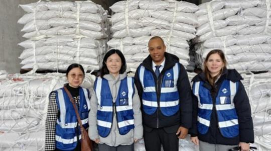 China envía arroz a Cuba