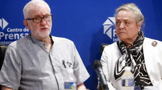 Jeremy Corbyn en La Habana