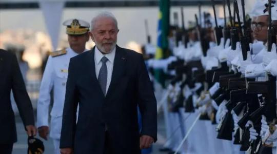 El Presidente de Brasil Luiz Inácio Lula da Silva