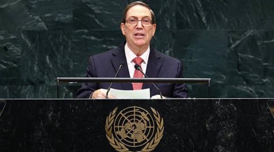 Bruno Rodríguez en ONU