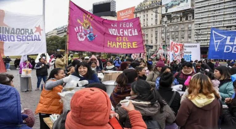 Organizaciones sociales denuncian el aumento del hambre en Argentina