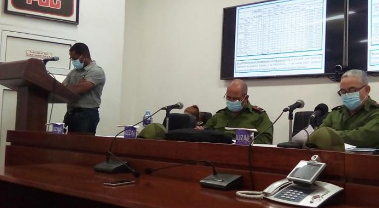 Consejo de Defensa de La Habana del viernes 18 de septiembre del 2020. Foto: Nayaren Rodríguez Socarrás