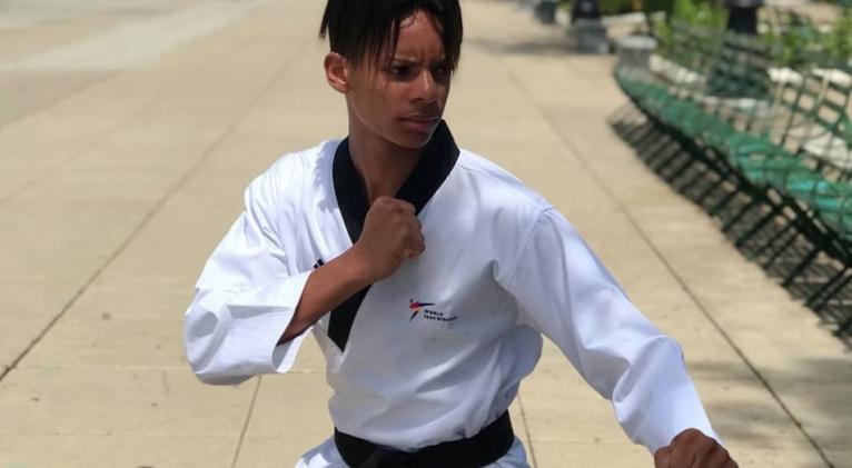 Cubano Darío Navarro continúa cosechando éxitos en torneos online de Poomsae