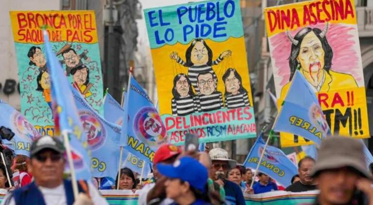 Se intensifican las manifestaciones en Perú contra el Gobierno de Boluarte